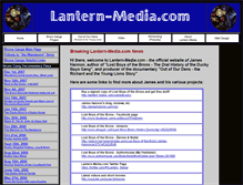 Tablet Screenshot of lantern-media.com